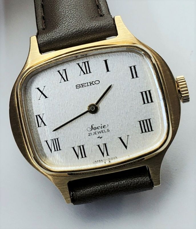 セイコー・ソシエ・1970年代婦人用手巻き・タグ付きフルオリジナルデッドストック - アンティーク時計専門店 時計屋なかの