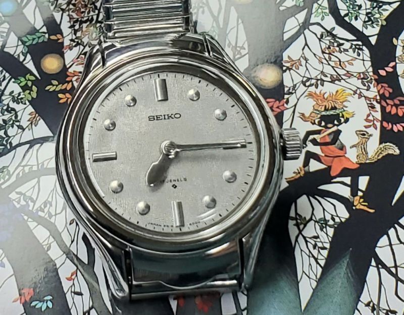 画像5: セイコー・蝕読式紳士手巻き時計【ボーイズサイズ】・デッドのように綺麗な本体・【１９７５年・昭和５０年・１１月生まれ】