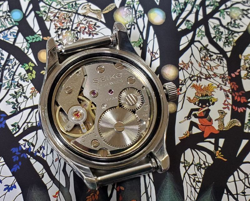 画像: セイコー・蝕読式紳士手巻き時計【ボーイズサイズ】・デッドのように綺麗な本体・【１９７５年・昭和５０年・１１月生まれ】