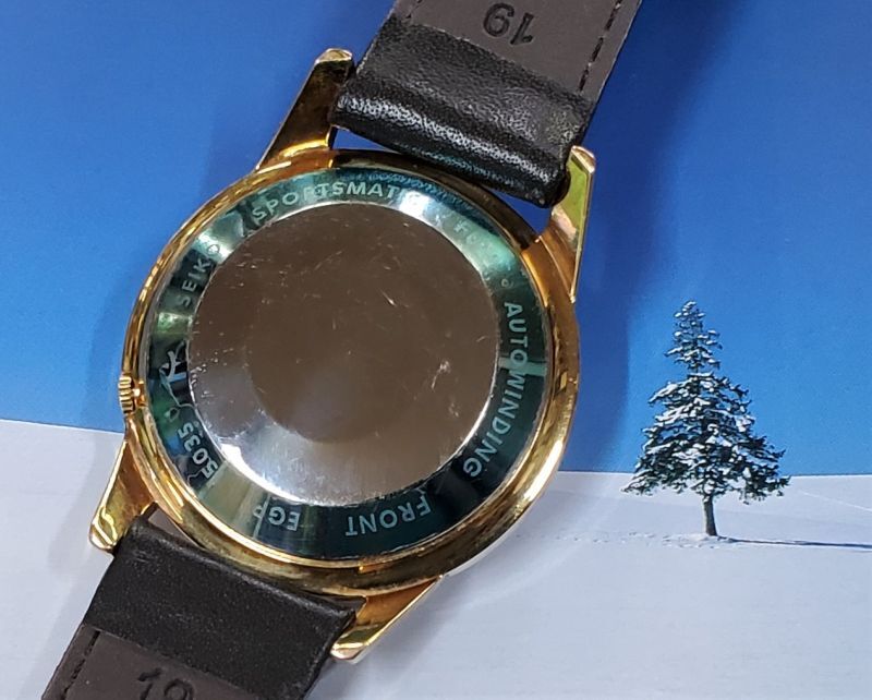 総合福袋 セイコースポーツマチック15017 17石 独楽コマ 腕時計