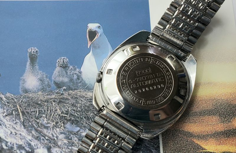 【整備済】シチズン ◆ CITIZEN  自動巻き 腕時計 ヴィンテージ 74