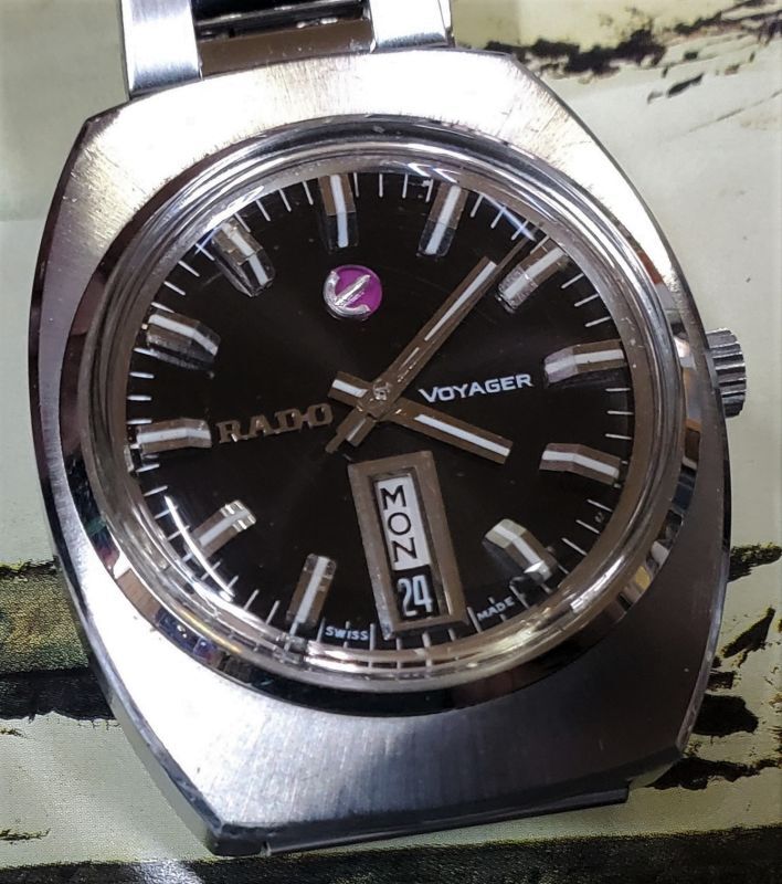 Rado ラドー VOYAGER アンティーク 自動巻き メンズ腕時計 - 時計