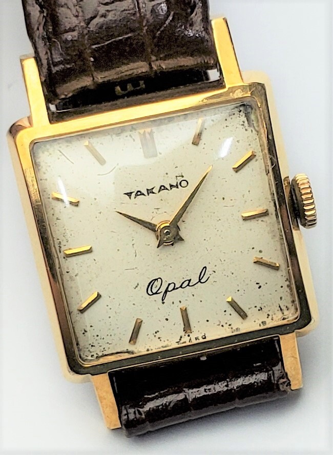 タカノ・オパール・幻の時計と言われる、昭和３０年代の婦人用手巻き 