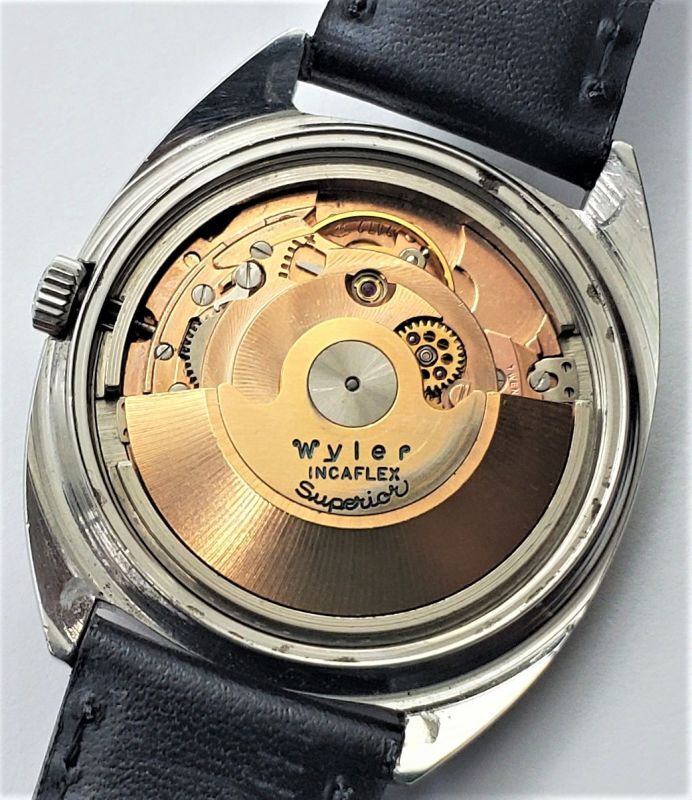 ワイラー・ダイナスター【スイス製】落ち着いたシンプルな・1970年代紳士自動巻き - アンティーク時計専門店 時計屋なかの