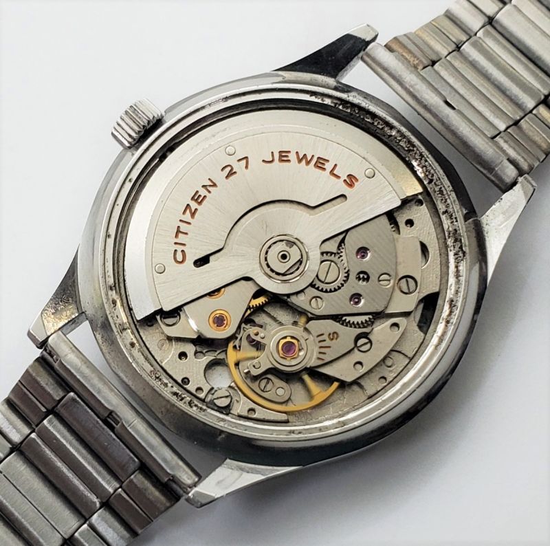 画像: シチズン・クリスタルセブン・昭和４０年代紳士自動巻き・シンプルで美しい時計です！