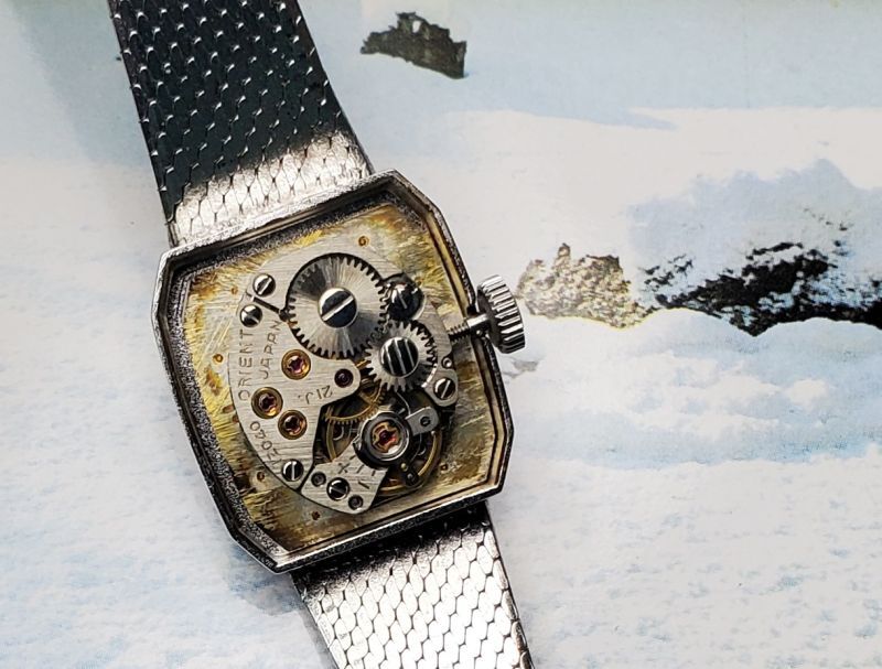 新品 70s オリエント ボンソワール 手巻 腕時計 アンティーク ヴィンテージ