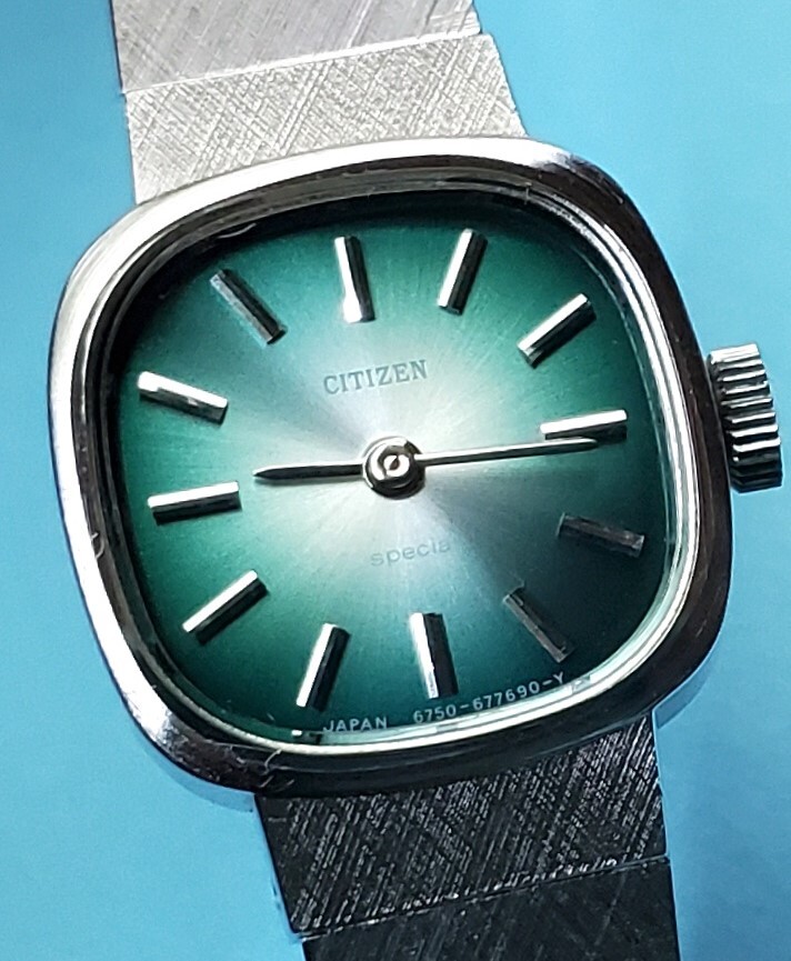 CITIZEN レディース 腕時計 21JEWELS WGP 6800 レトロ - 時計