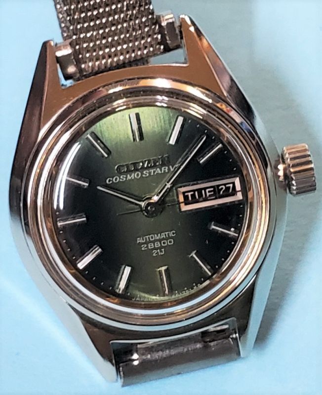 希少】シチズン コスモスター v2 自動巻き アンティーク腕時計 70年代