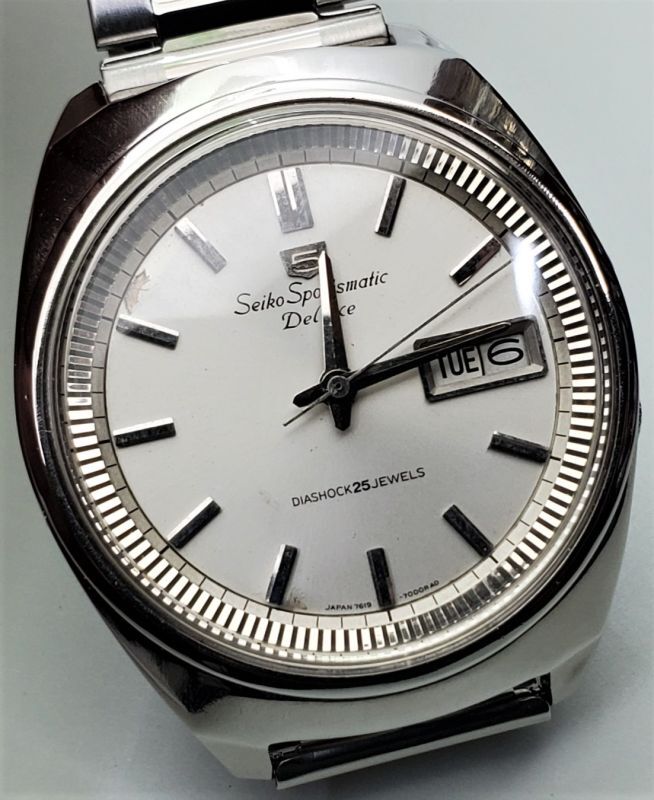 SEIKO S部品435　40M11N　76ファイブデラックス他用金色竜頭