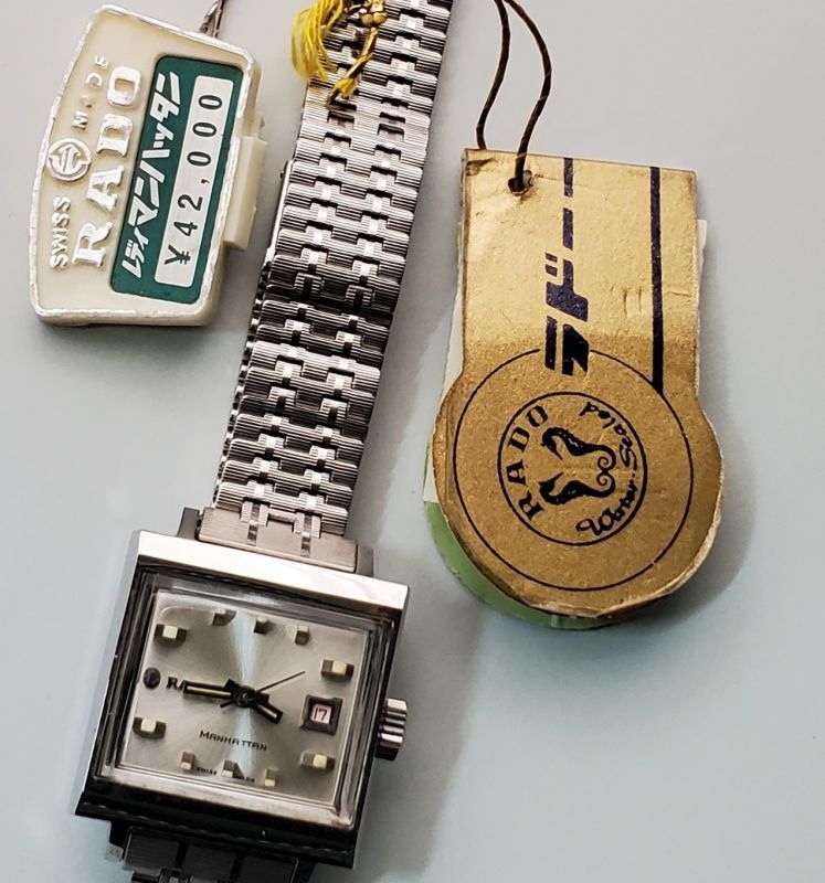 RADO ラドー マンハッタン 自動巻き - 腕時計(アナログ)