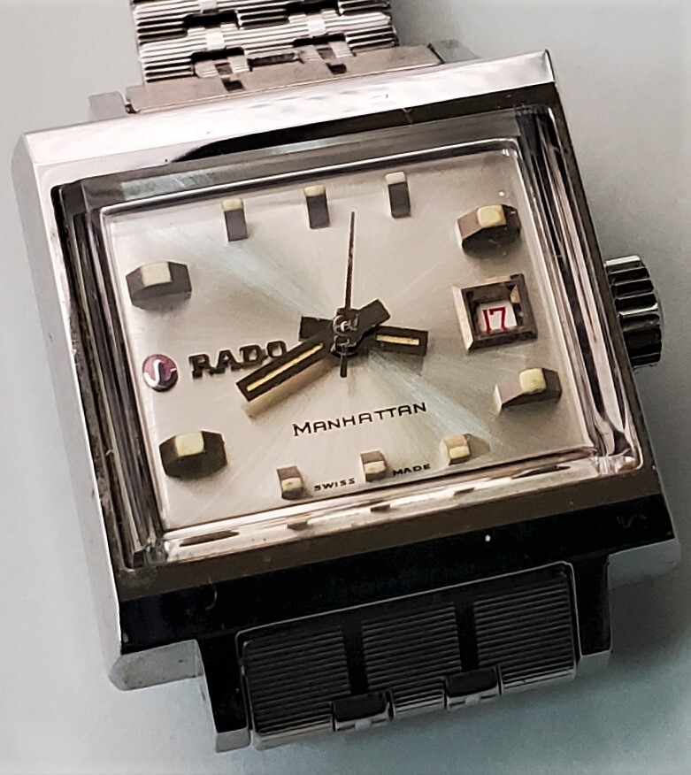 宇051 ラド― マンハッタン メンズ 腕時計 自動巻 稼働