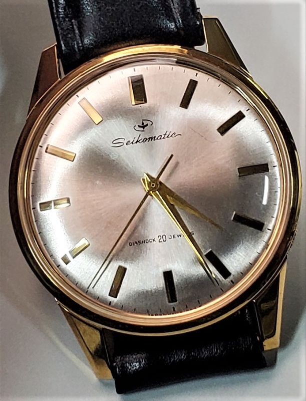 稼働品　SEIKO SEIKOMATIC メンズ時計　アナログメンズ