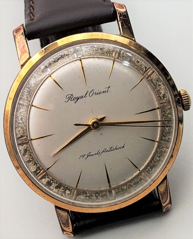 ほぼ新品】 ORIENT オリエント 1970年代 アンティーク ホルン 手巻き