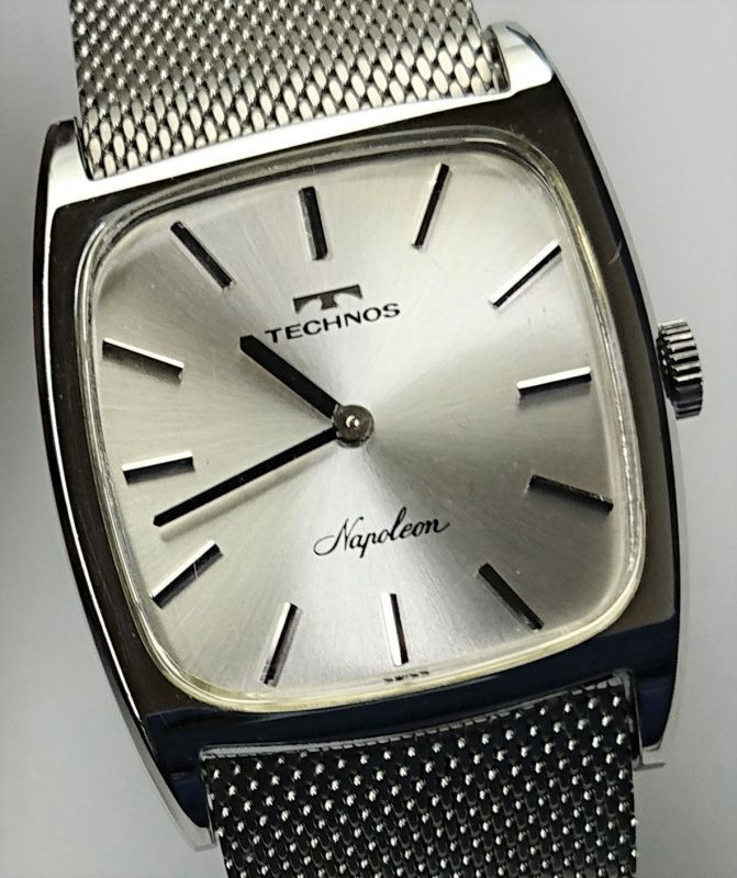 テクノス  スイス製  手巻き  腕時計パテックフィリップ