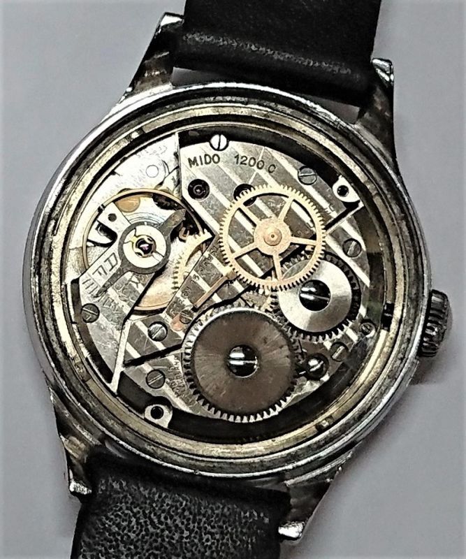 画像: ミドー・マルチフォート【スイス】１９５０年代〜１９６０年代・紳士手巻き・希少な時計