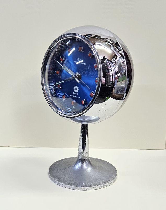 画像: 大阪万博EXPO70記念・東京時計・手巻目覚まし・１９７０年製