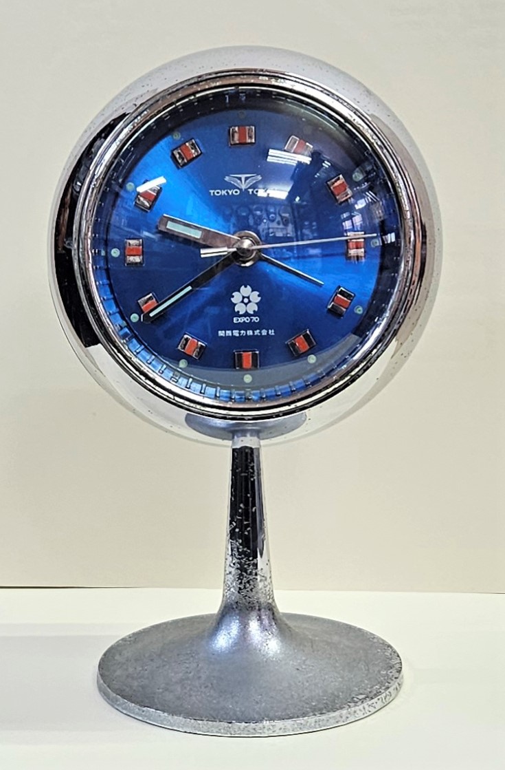 画像1: 大阪万博EXPO70記念・東京時計・手巻目覚まし・１９７０年製