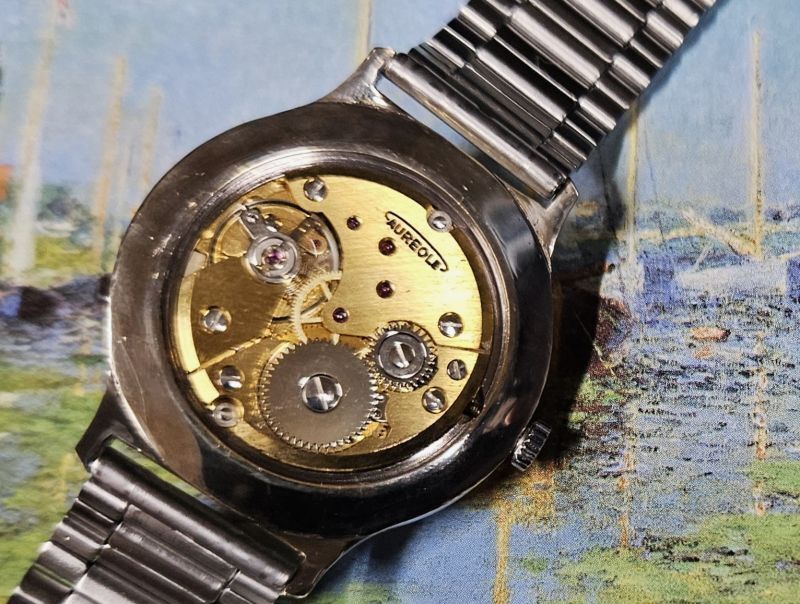 ビンテージ OH済 SWISS製 ENICAR 21石 メンズ手巻き式時計 稼動 - 時計