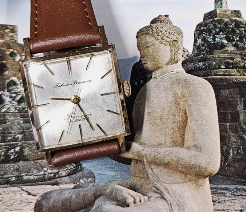 極美品 アンティーク腕時計 タカノ プレシジョン 手巻き 17石 アンティーク腕時計 メンズ腕時計 タカノ ビンテージ腕時計 希少 - 腕時計 、アクセサリー
