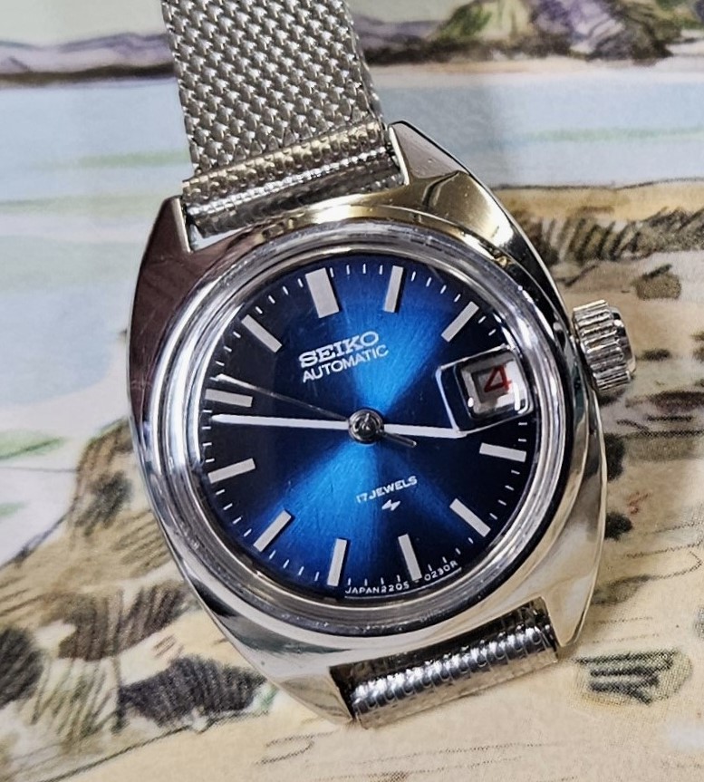 SEIKO デッドストック未使用当時物セイコージョイフルクオーツ腕時計定価29000円　Z752