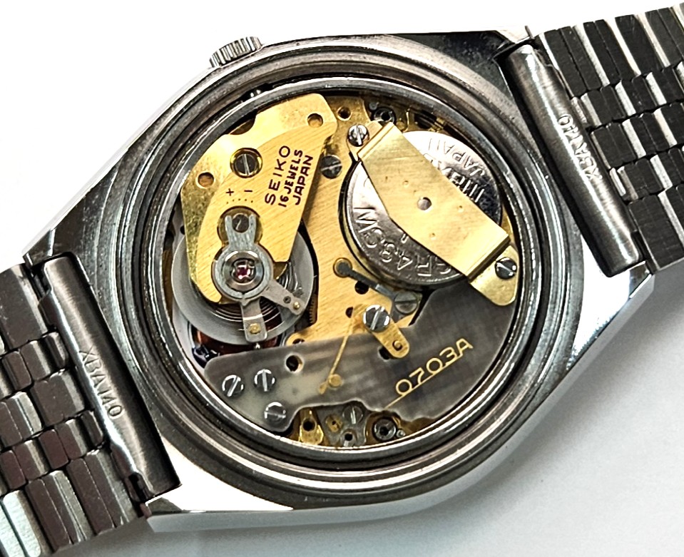 画像: セイコー・０７エル二クス・最後の電池テンプ式・取説付きフルオリジナル　デッドストック・【１９７５年・昭和５０年・８月生まれ】