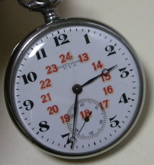 画像: ウオルサム（USA)懐中時計・１９５０年代