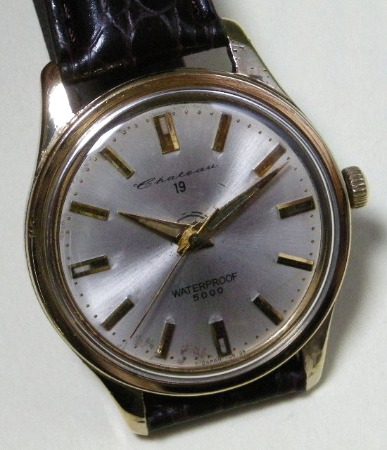 タカノ・シャトー・昭和３０年代紳士手巻・ 幻の時計 - アンティーク時計専門店 時計屋なかの