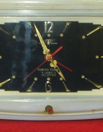 画像: 昭和中期の東京時計ベル付目覚まし