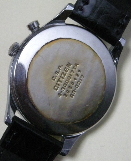 画像: シチズン・シャイン　蝕読式盲人用手巻時計・昭和４０年代紳士用