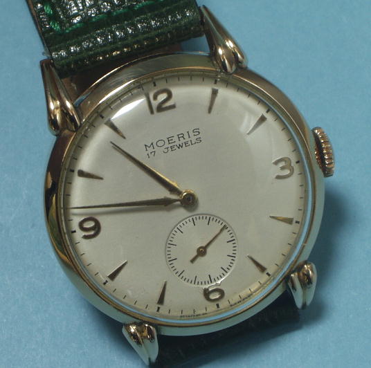 モリス１８金無垢・スモールセコンド付・手巻き - アンティーク時計 