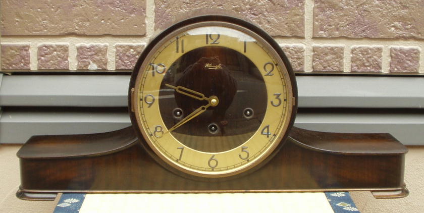 キンツレー（ドイツ）八日巻き置き時計・ウエストミンスター