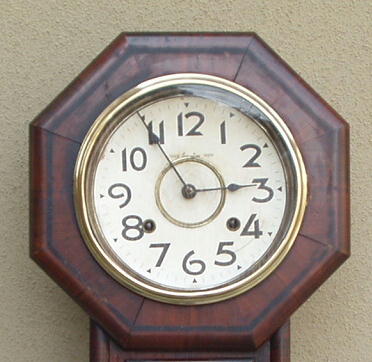 画像: 加藤時計・明治時代八日巻き八角ショートドロップ