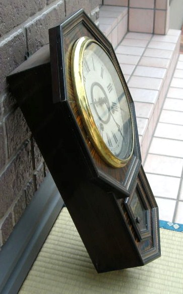 画像: 京都時計・八角ショートドロップ八日巻